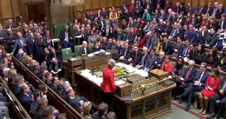 Британский парламент повторно отверг соглашение по Brexit
