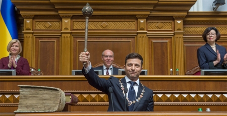 Прошла инаугурация Владимира Зеленского