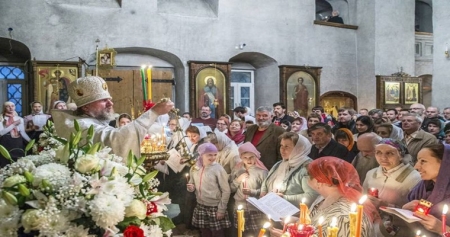 Православные встретили  Воскресение Христово
