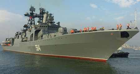 Отряд кораблей Тихоокеанского флота ВМС России прибыл во Вьетнам