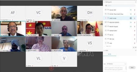 Состоялась конференция  «Торгово-инвестиционное сотрудничество между Вьетнамом и Индией в новых условиях после COVID-19»