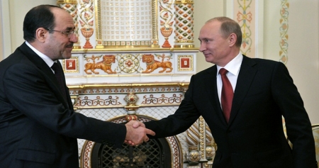 Состоялась встреча президента России Владимира Путина с вице-президентом Ирака Нури аль-Малики