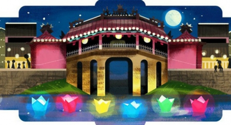 Впервые город Хойан был прославлен Google в Google Doodles