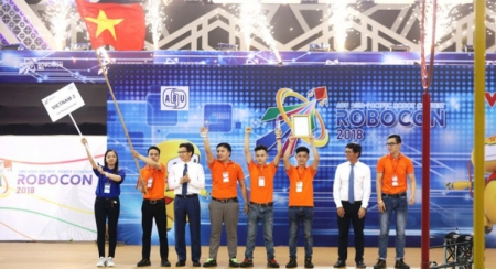 Сборная Вьетнама стала чемпионом конкурса ABU Robocon 2018