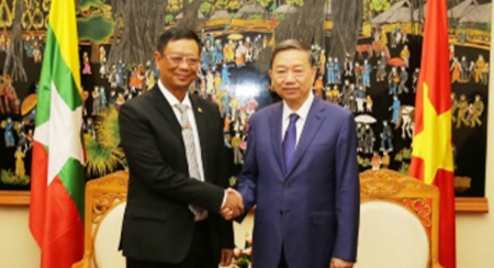 Укрепляются отношения сотрудничества в области безопасности между Вьетнамом и Мьянмой