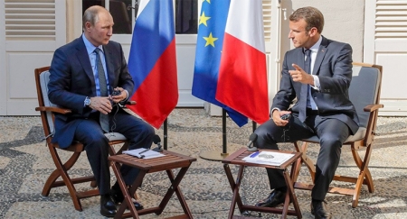 Российский лидер Владимир Путин прибыл во Францию с рабочим визитом
