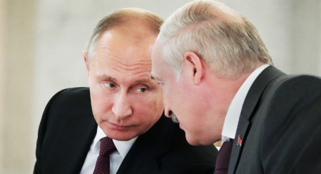 Путин и Лукашенко продолжили обсуждение ситуации в Белоруссии