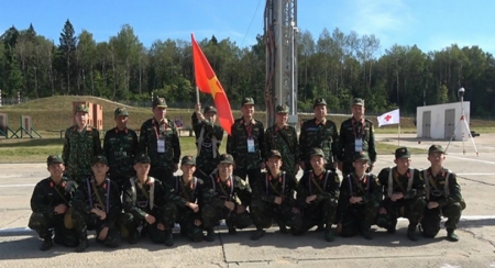 Сборные Вьетнама уверенно соревнуются на «АрМИ-2020»