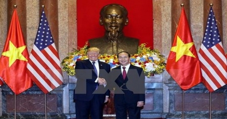 Руководители Вьетнама провели  переговоры с президентом  США Дональд Трамп