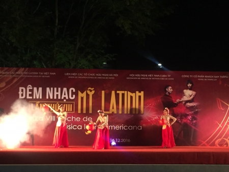 Восьмая "Ночь латиноамериканcкой музыки" прошла в Ханое