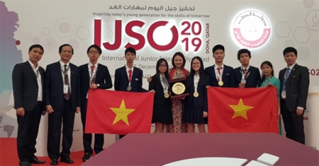 Вьетнамская команда выиграла 3 золотые и 3 серебряные медали на IJSO 2019
