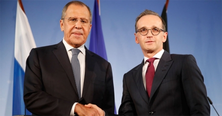 Министр иностранных дел РФ Сергей Лавров обсудил проблемы Украины и Ливии с коллегой из Германии