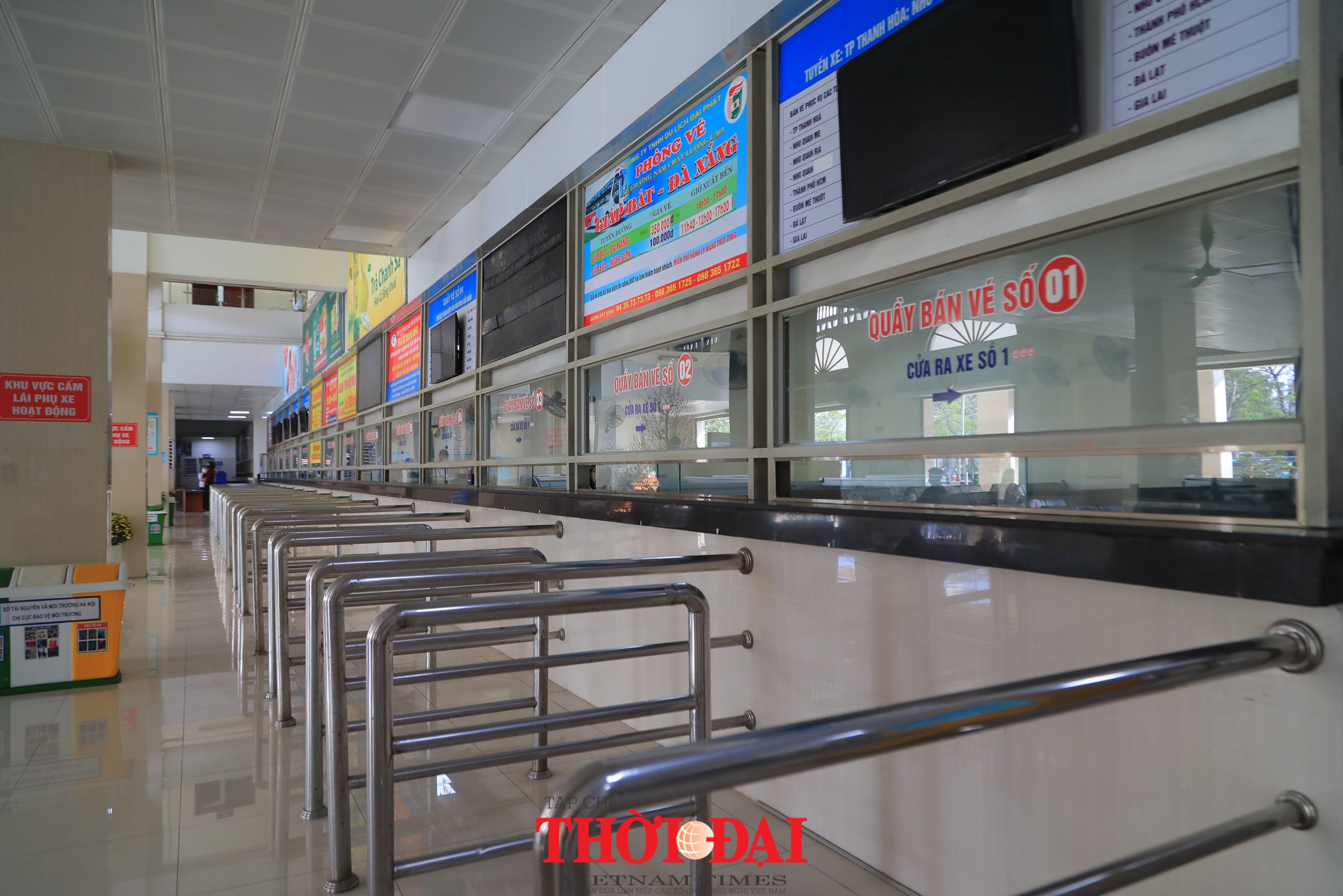 Bến xe Hà Nội vắng vẻ đìu hiu những ngày cuối năm Bến xe Hà Nội vắng vẻ đìu hiu những ngày cuối năm