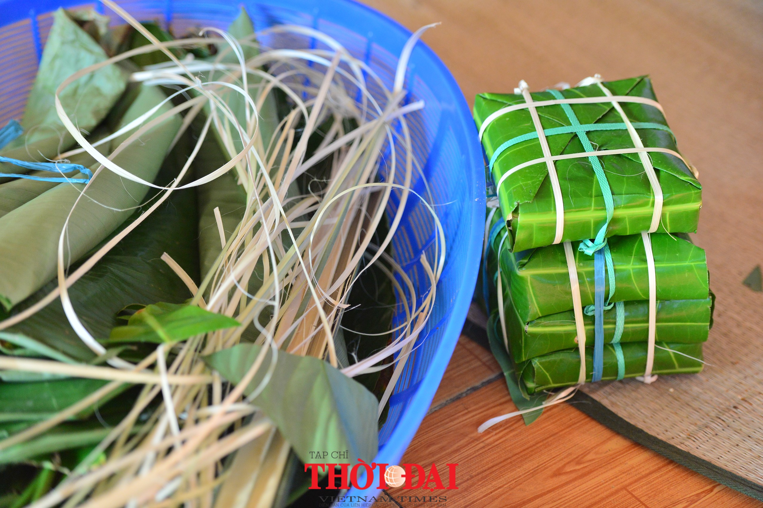 Bánh chưng gói lá bàng vuông: hương vị Tết đặc biệt ở Trường Sa