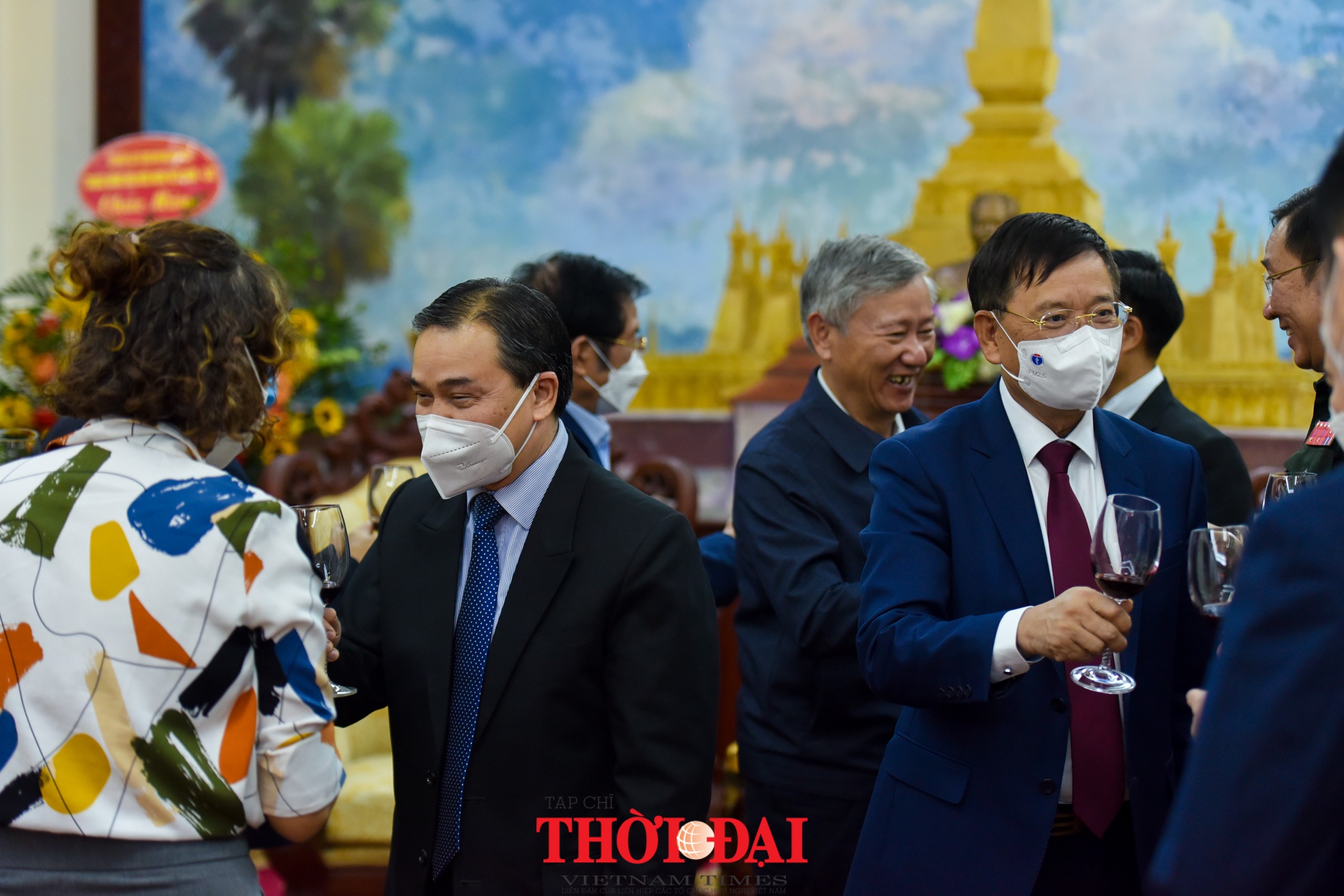 VUFO, Hội Hữu nghị Việt – Lào chúc mừng Tết cổ truyền Bunpimay 2022 của Lào VUFO, Hội Hữu nghị Việt – Lào chúc mừng Tết cổ truyền Bunpimay 2022 của Lào