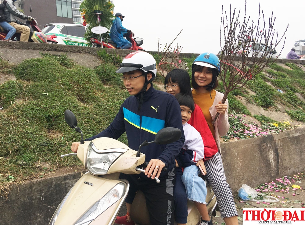 dao nhat tan xuong pho don tet canh ty 2020 som cung nguoi dan thu do