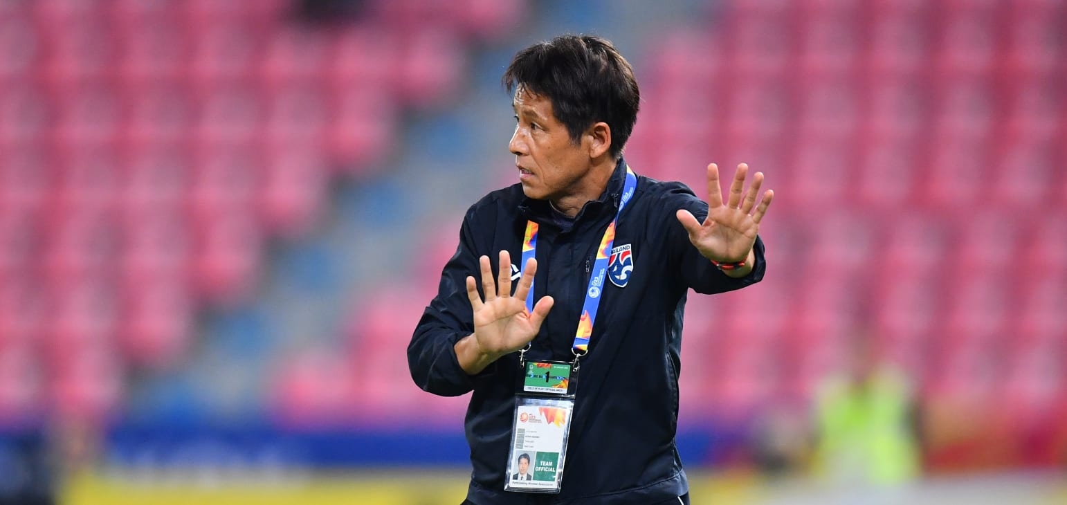 HLV Nishino: U23 Thái Lan không sợ đối thủ nào, thách thức mọi đội bóng hlv nishino u23 thai lan khong so doi thu nao thach thuc moi doi bong