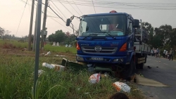 di chuc tet nam sinh lop 6 tu vong sau va cham voi xe khach