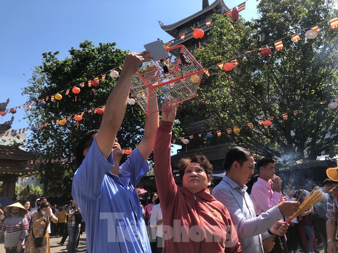 Người dân Hà Nội, TP Hồ Chí Minh chen chân đi chùa cầu may Tết Nguyên đán nguoi dan ha noi tp ho chi minh chen chan di chua cau may tet nguyen dan