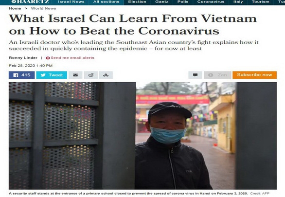 viet nam khong tham van chuyen gia israel phong chong covid 19