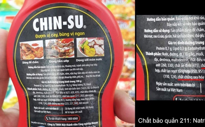 Tương ớt Chinsu bị Nhật thu hồi: Nguy cơ nằm ở "con số 300" trên vỏ chai! tuong ot chinsu bi nhat thu hoi nguy co nam o con so 300 tren vo chai