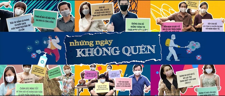 Dàn diễn viên “Những ngày không quên” và thông điệp phòng chống Covid-19 dan dien vien nhung ngay khong quen va thong diep phong chong covid 19