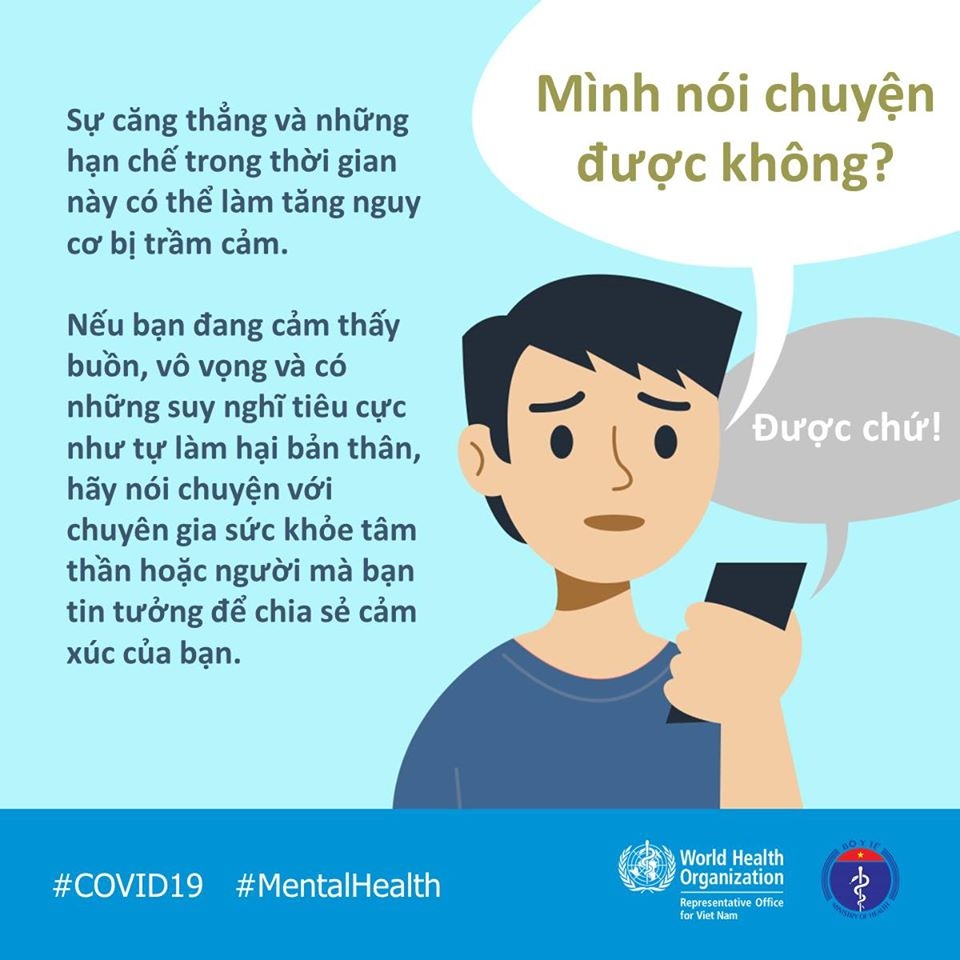 Cách bảo vệ sức khỏe tinh thần trong dịch COVID-19 cach bao ve suc khoe tinh than trong dich covid 19