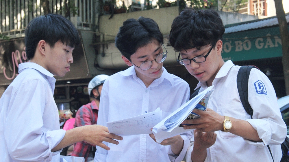 Năm 2020: Bộ Giáo dục không gộp chung điểm 3 môn bài thi tổ hợp