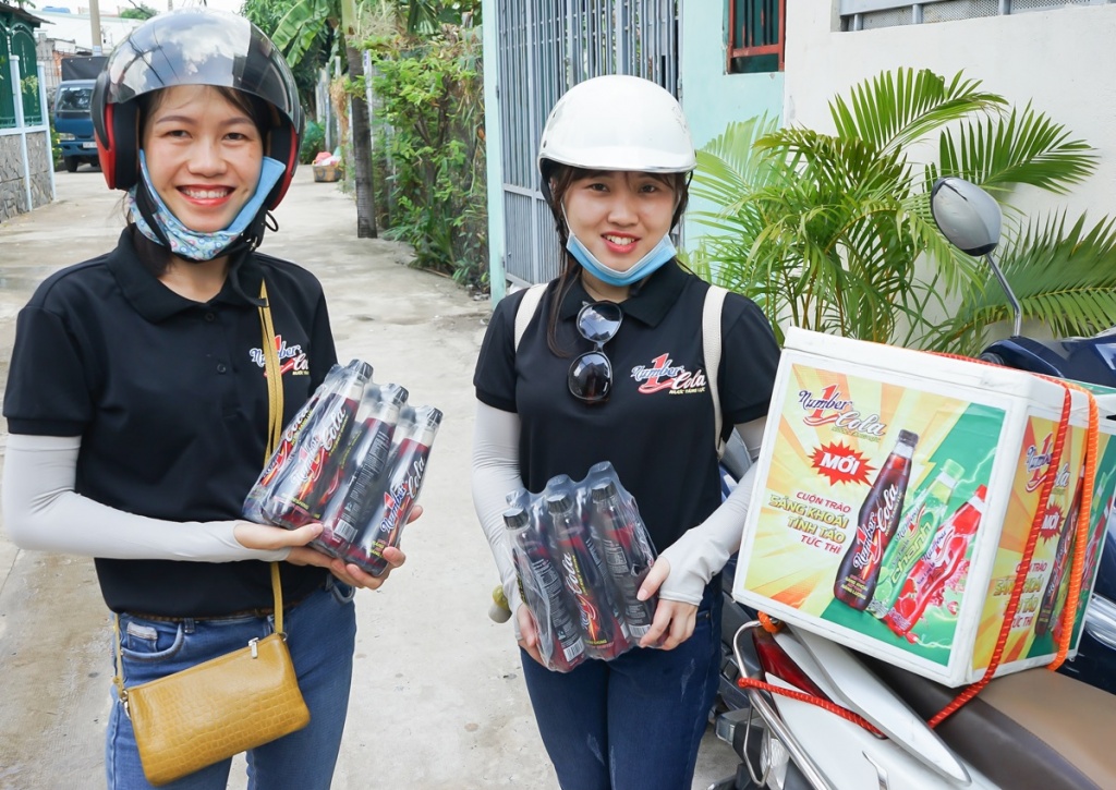 tan hiep phat tung san pham nuoc giai khat moi phuc vu mua he 2019