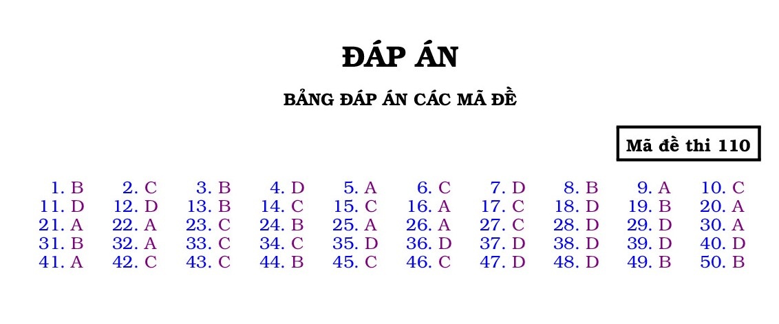 Đáp án đề thi thử THPT quốc gia 2019 môn Toán THPT Lương Thế Vinh - Hà Nội dap an de thi thu thpt quoc gia 2019 mon toan thpt luong the vinh ha noi