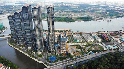 rung be tong tai khu do thi xa hoa tren duong nguyen huu canh