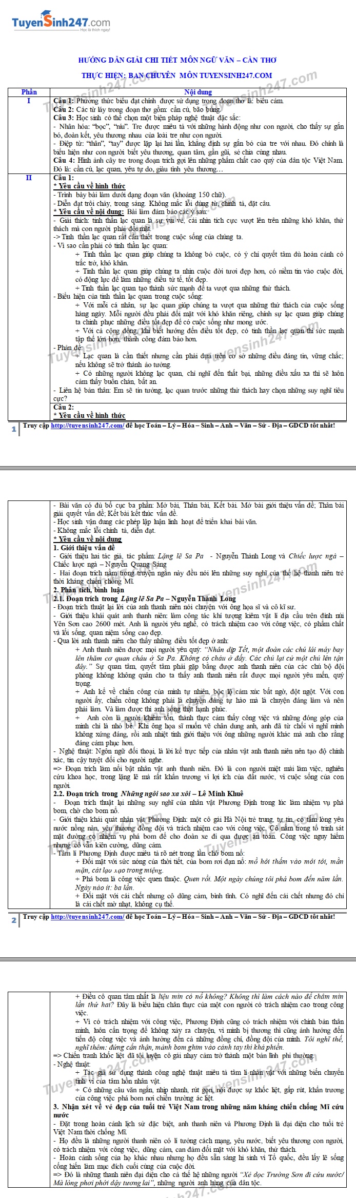 goi y dap an de thi tuyen sinh lop 10 mon van so gddt can tho 2019