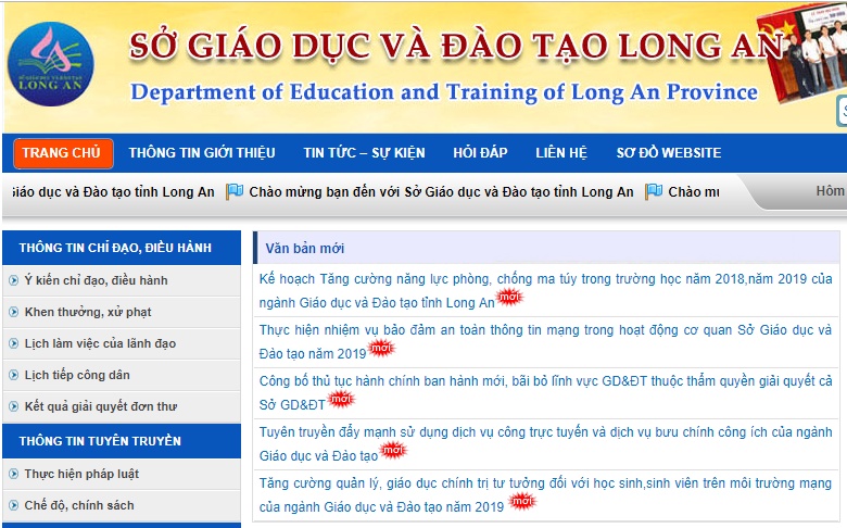 Điểm chuẩn lớp 10 tỉnh Long An năm 2019 diem chuan lop 10 tinh long an nam 2019