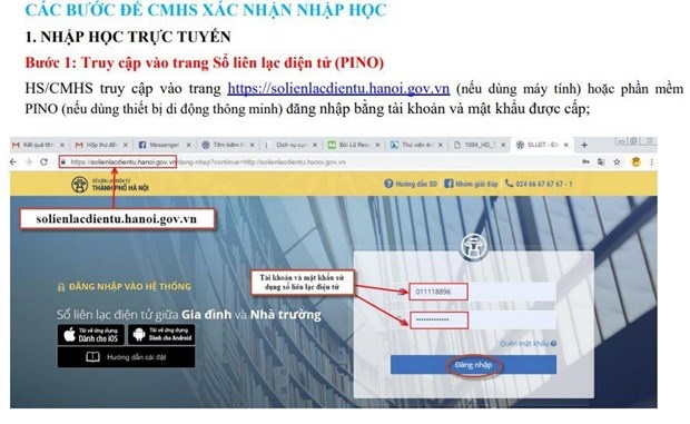 Cách đăng ký thủ tục nhập học vào lớp 10 tại Hà Nội ha noi cach dang ky thu tuc nhap hoc vao lop 10