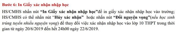 Cách đăng ký thủ tục nhập học vào lớp 10 tại Hà Nội ha noi cach dang ky thu tuc nhap hoc vao lop 10