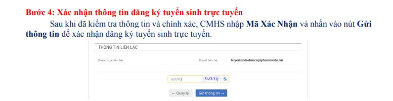 Hướng dẫn đăng ký tuyển sinh trực tuyến vào mầm non, lớp 1 và lớp 6 huong dan dang ky tuyen sinh truc tuyen vao mam non lop 1 va lop 6