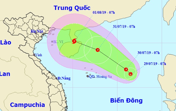 bien dong xuat hien vung ap thap bac bo mua dong nhieu ngay