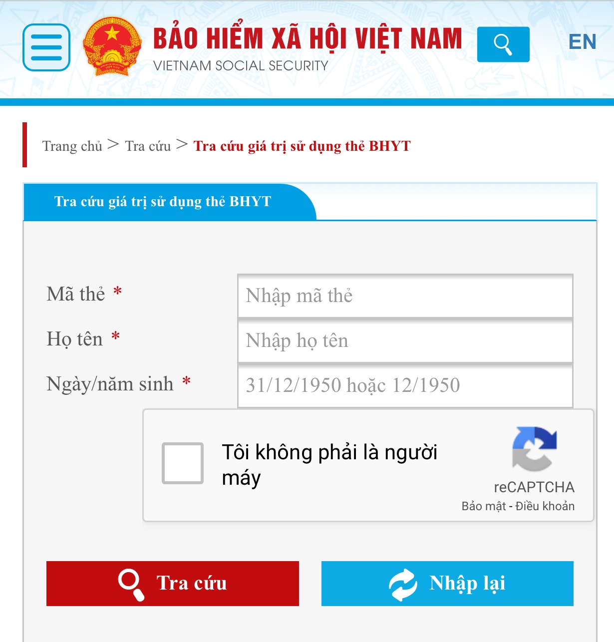 Cách tra cứu hạn sử dụng thẻ bảo hiểm y tế cach tra cuu han su dung the bao hiem y te
