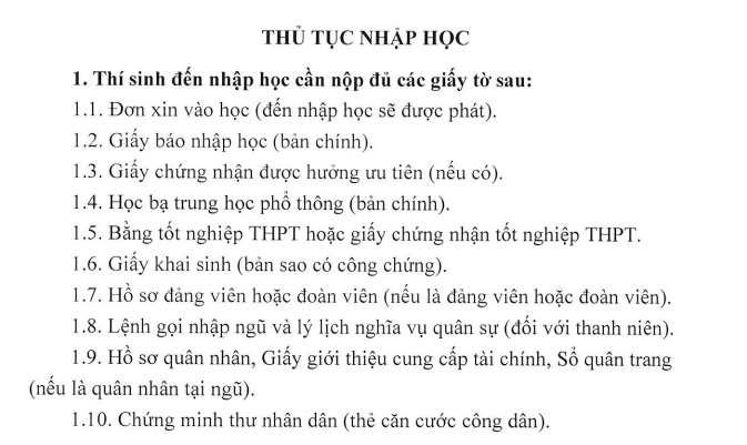 Danh sách thí sinh trúng tuyển vào Học viện Quân y năm 2019 danh sach thi sinh trung tuyen vao hoc vien quan y nam 2019