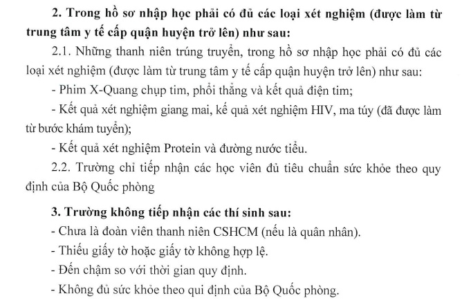 Danh sách thí sinh trúng tuyển vào Học viện Quân y năm 2019 danh sach thi sinh trung tuyen vao hoc vien quan y nam 2019