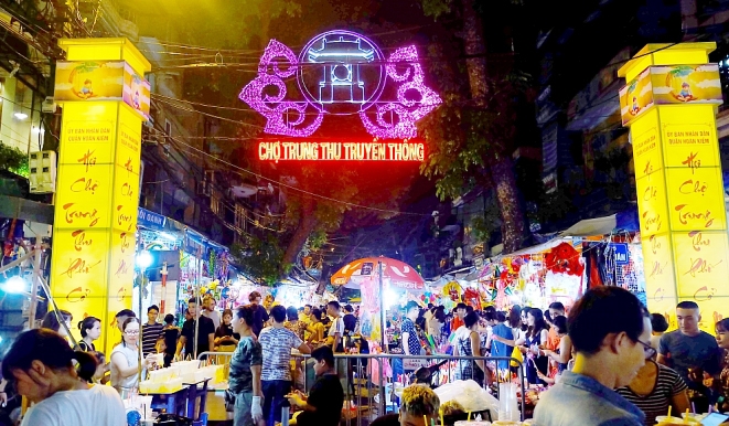Phố Hàng Mã ngập tràn màu sắc đón Tết Trung thu 2019 pho hang ma ngap tran mau sac don tet trung thu 2019