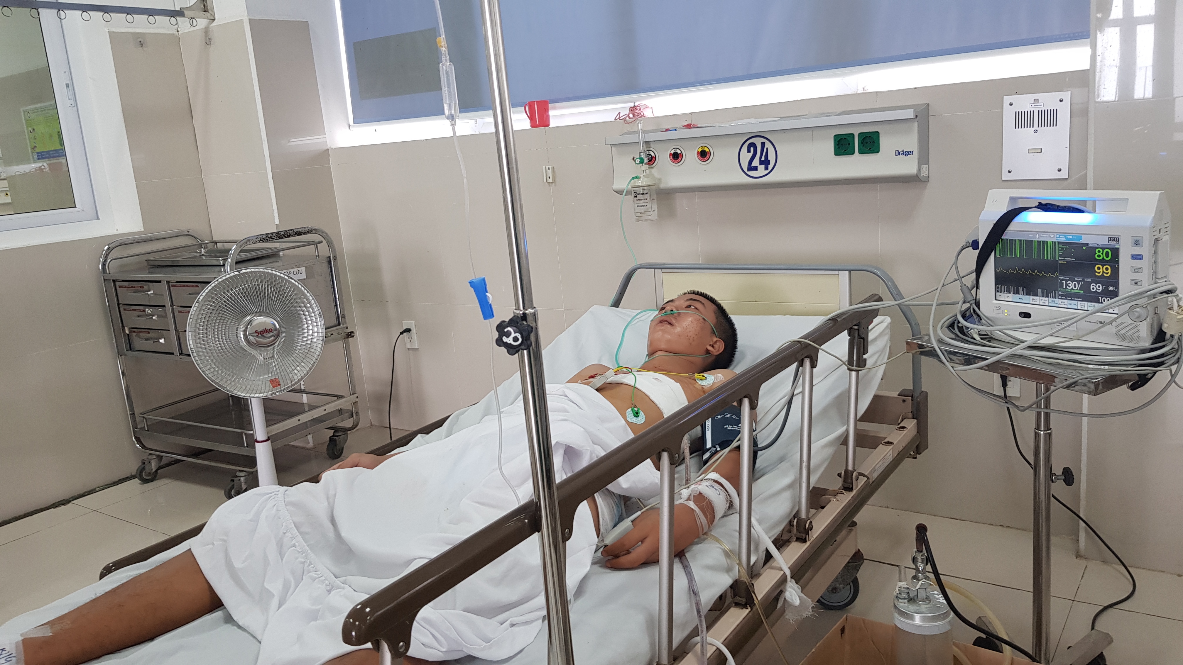 Nghẹt thở 30 phút cứu sống bệnh nhân bị dao đâm thủng tim nghet tho 30 phut cuu song benh nhan nguy kich vi bi dao dam thung tim