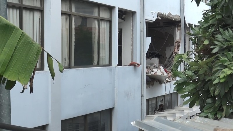 Nổ lớn ở Cục thuế Bình Dương no lon o cuc thue binh duong
