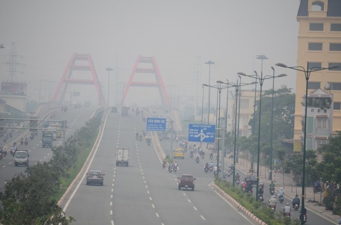 o nhiem khong khi o ha noi va tp hcm tong cuc moi truong ly giai gi