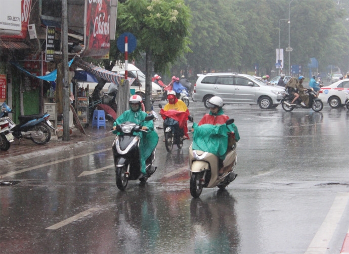 Dự báo thời tiết ngày 3/10: Bắc Bộ mưa rào và dông, không khí bớt ô nhiễm du bao thoi tiet ngay 310 bac bo mua rao va dong khong khi bot o nhiem