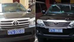 ha noi phat hien mot co so san xuat lam gia bien so xe