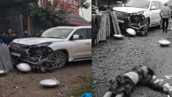 video o to nam gam container sau pha di nguoc chieu khien 2 nguoi tu vong