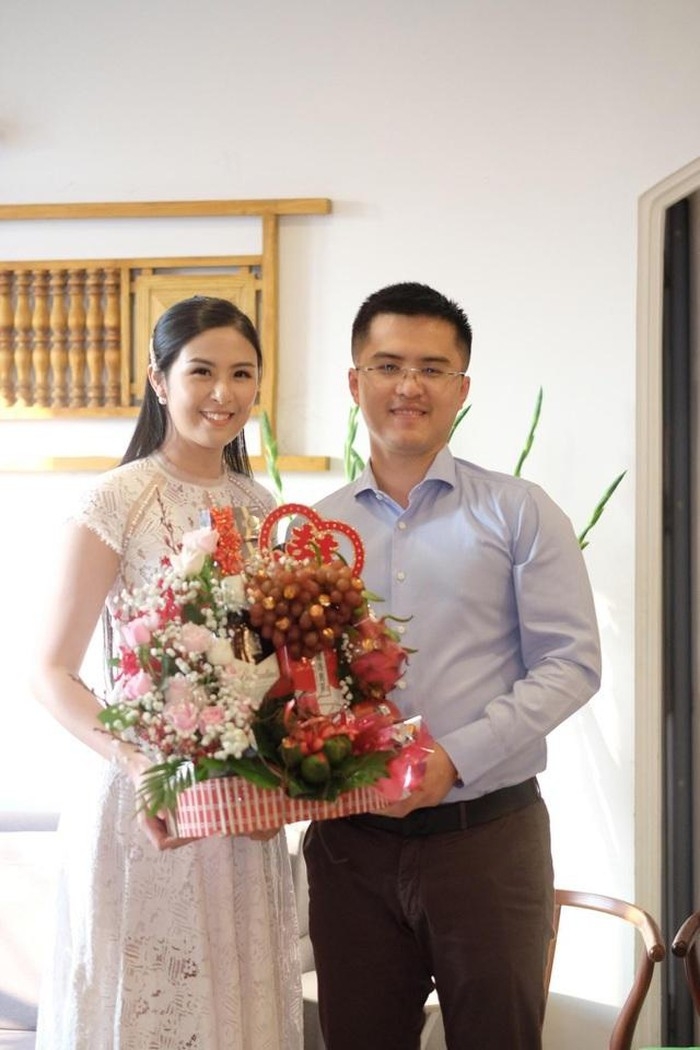 Hoa hậu Ngọc Hân bí mật làm đám hỏi với bạn trai hoa hau ngoc han bi mat lam dam hoi voi ban trai