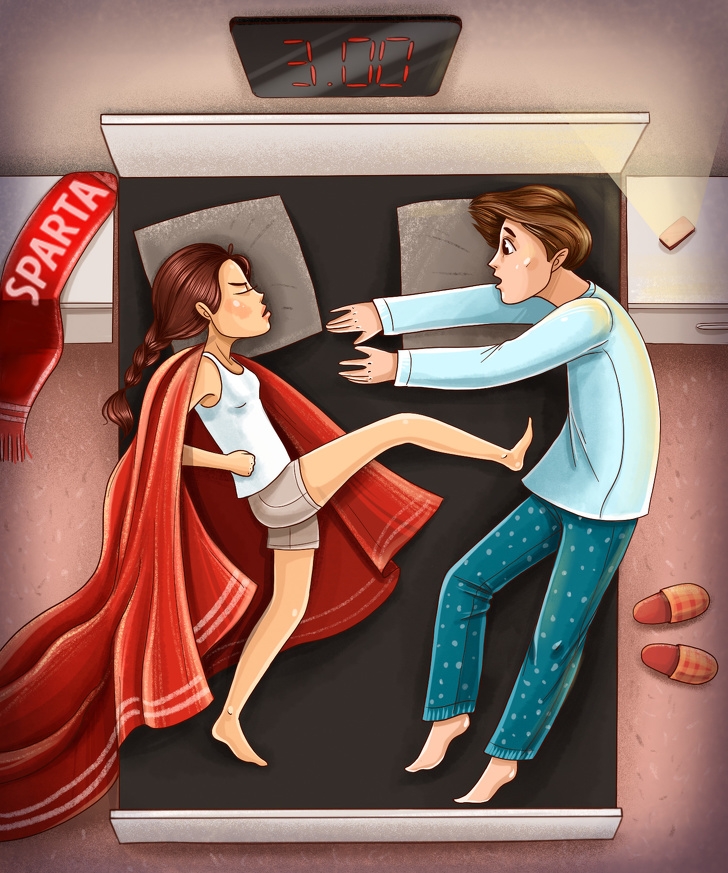 Tư thế ngủ tiết lộ hôn nhân hạnh phúc hay mong manh dễ vỡ tu the ngu bat mi moi quan he hien tai va tuong lai cua ban