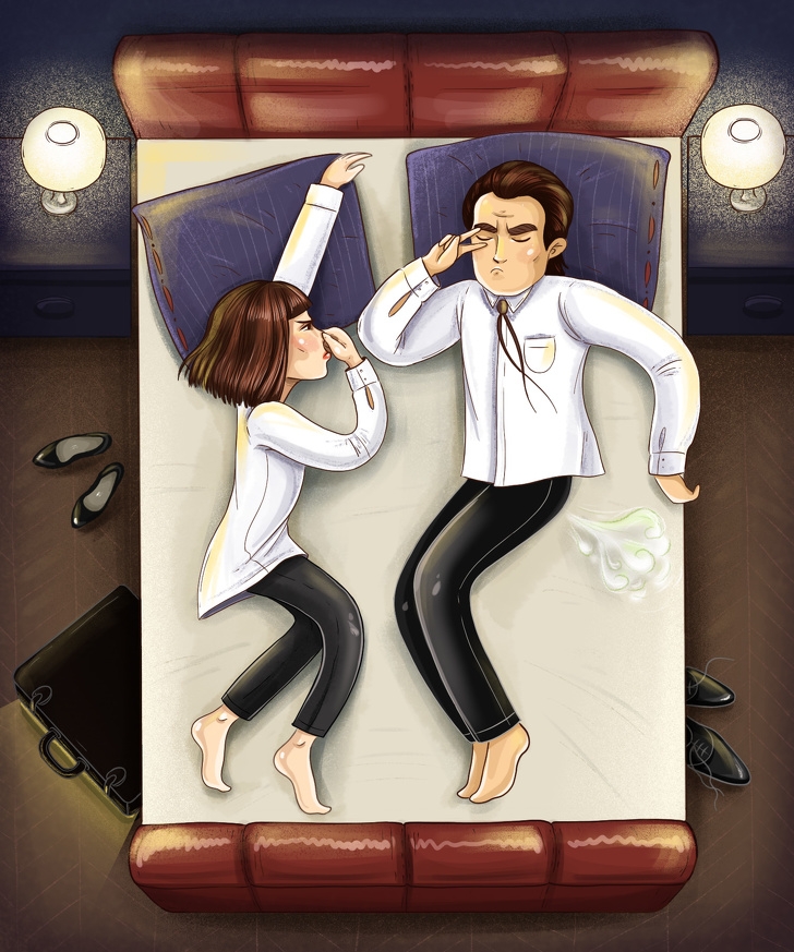 Tư thế ngủ tiết lộ hôn nhân hạnh phúc hay mong manh dễ vỡ tu the ngu bat mi moi quan he hien tai va tuong lai cua ban